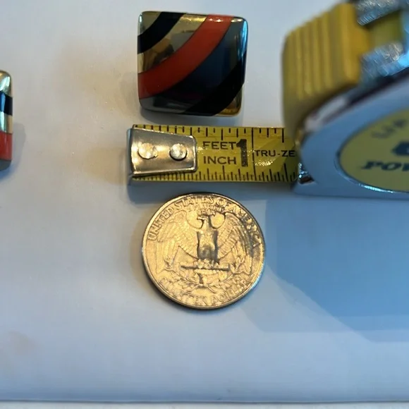 Rare🔥Tiffany Earrings.Angela Cummings SOLID18KYG.Coral,BlackOnyx,HematiteStamped - Picture 8 of 11